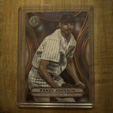 2025 Topps Tribute Randy Johnson Orange /25 #30 Diamondbacks