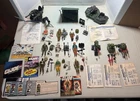 GI Joe Lot With Figures, File cards, Blueprints, and More!