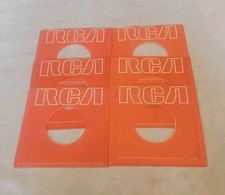 45 RPM 7" RECORD SLEEVES CO. SLEEVE 6 PACK SEE PHOTOS RCA Records SLV358 