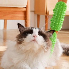 4Pcs Cats Groomer for Selfgrooming Stress Reduce Corner Scratcher Massage Tool w