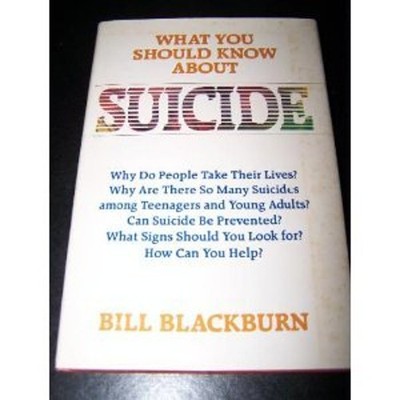 What You Should Know about Suicide Hardcover Blackburn