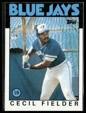 Cecil Fielder 1986 Topps RC #386 Toronto Blue Jays