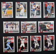 2026 Topps Series 1 Base Texas Rangers Team Set | 11 Cards | Seager Semien Garcí