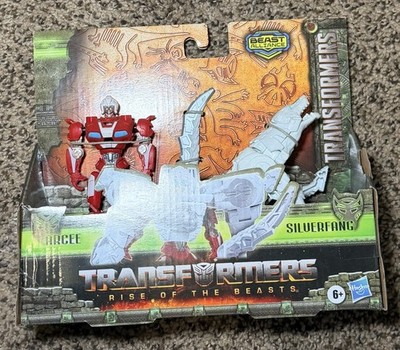 Transformers Rise of The Beasts Arcee and Silverfang Action Figures New