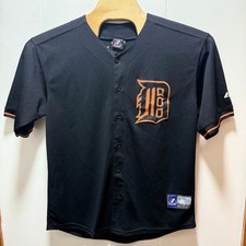 Camiseta de béisbol Majestic Detroit Tigers Miguel Cabrera 24 para hombre 50 negra MLB