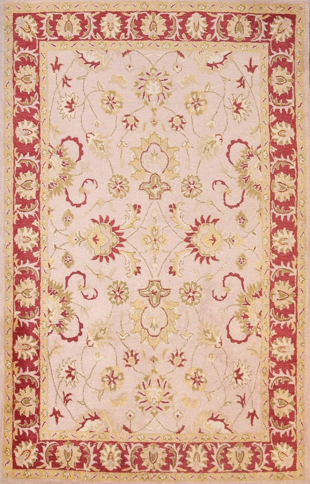 New Traditional Floral Hand-Tufted Area RugAny Room Bedroom Carpet