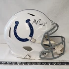 Michael Pittman Jr Indianapolis Colts Signed Helmet Beckett BAS AD07022