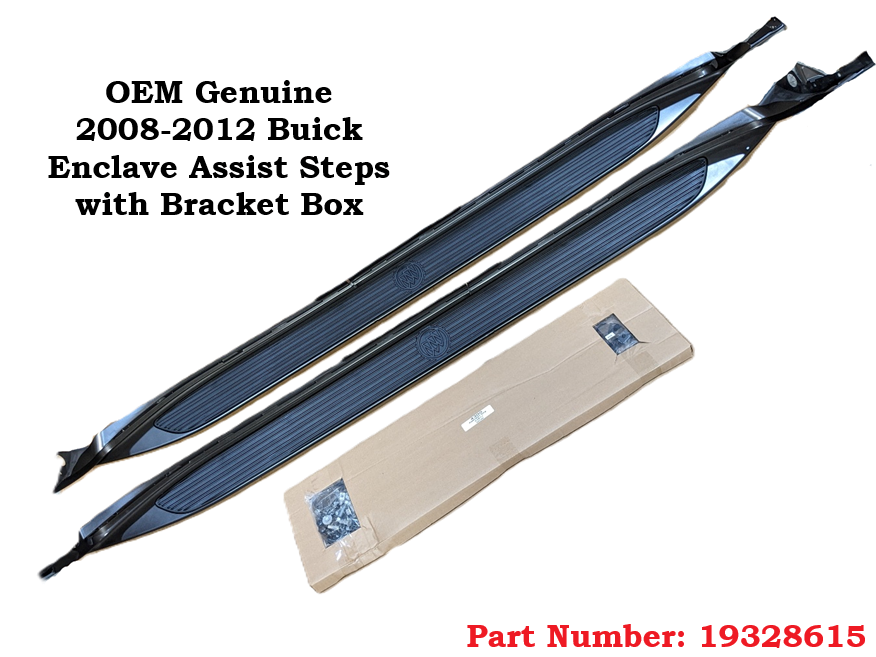 19328615 OEM Genuine 2008-2017 Buick Enclave Running Boards Side