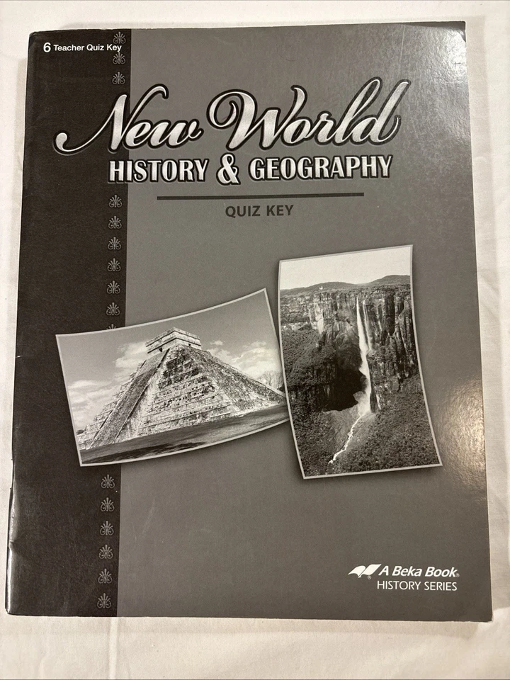 Abeka 6th Grade 4th Edition New World History &Geography Test & Quiz And Keys - Image 3 of 4