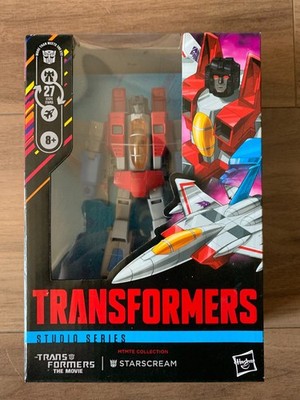Hasbro Transformers Studio Series Voyager Mtmte Collection Starscream Figure NIB