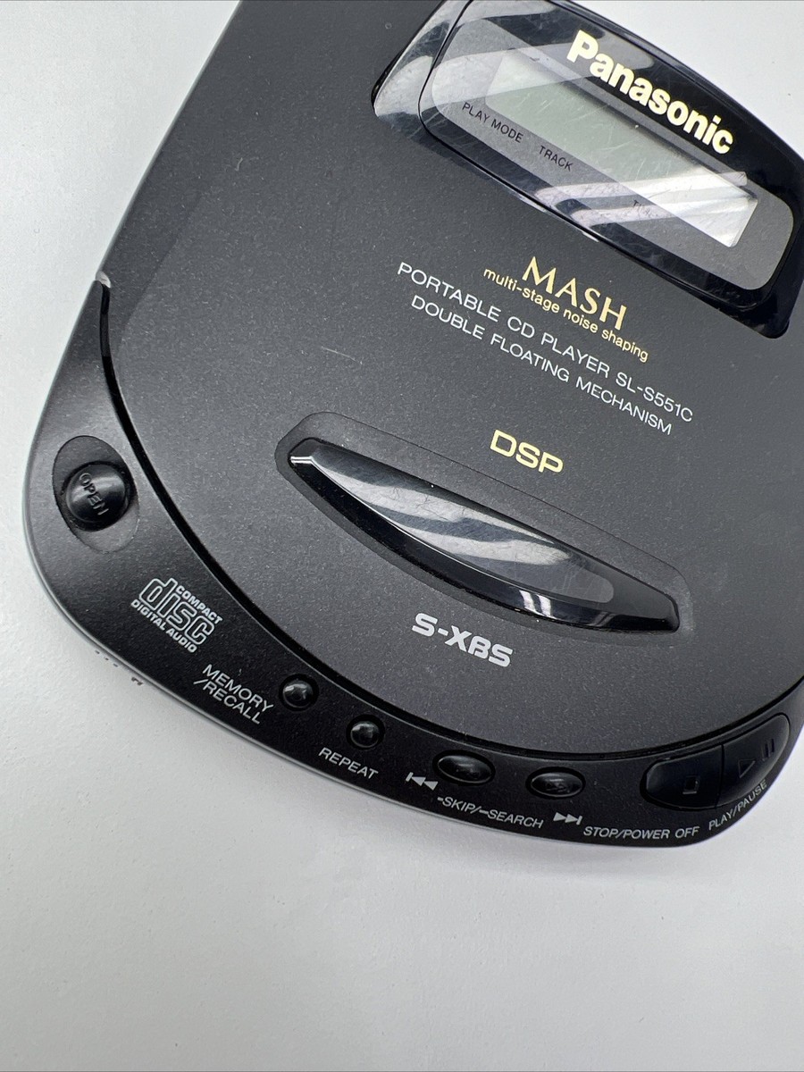 Vintage 90s Panasonic SL S551C Portable CD Player Works | eBay