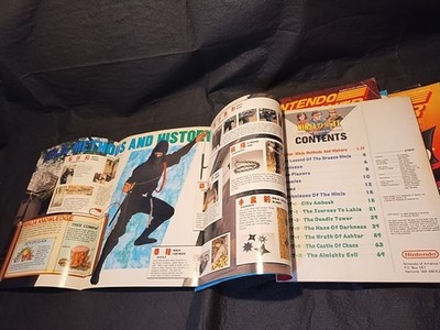 Ninja Gaiden II 2 Official Nintendo Power Strategy Guide w/POSTER VF/NM
