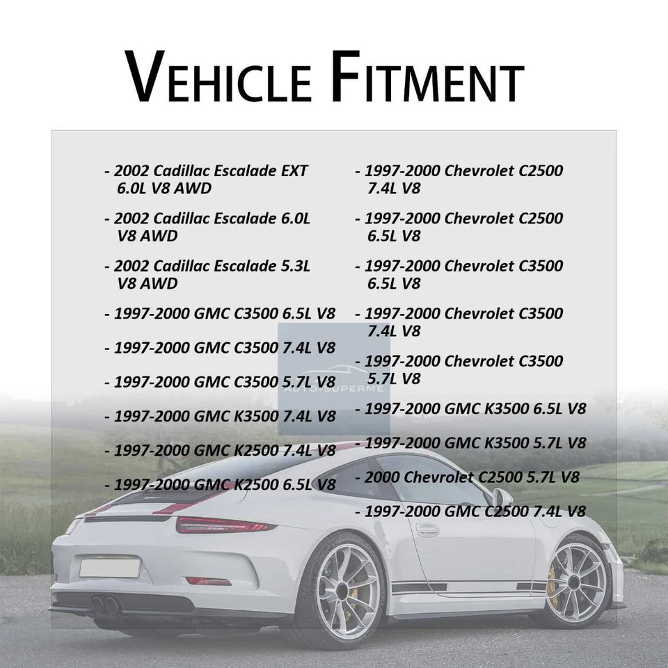 Bomba de dirección asistida para Chevrolet K2500 Suburban 1997-1999 6,5 L Foto 2 de 4