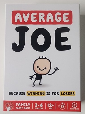 Average Joe Trivia Game Format Games Family Dry Erase Party Card Board NEW!
