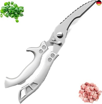 Multi-functional Chicken Fish Meat Bone Scissors Stainless Steel Poultry Shears