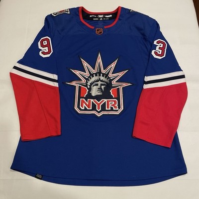 Adidas Authentic Mika Zibanejad New York Rangers Reverse Retro