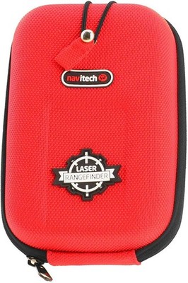 Navitech Red Hard Case for The Leica Rangemaster CRF 2000-B