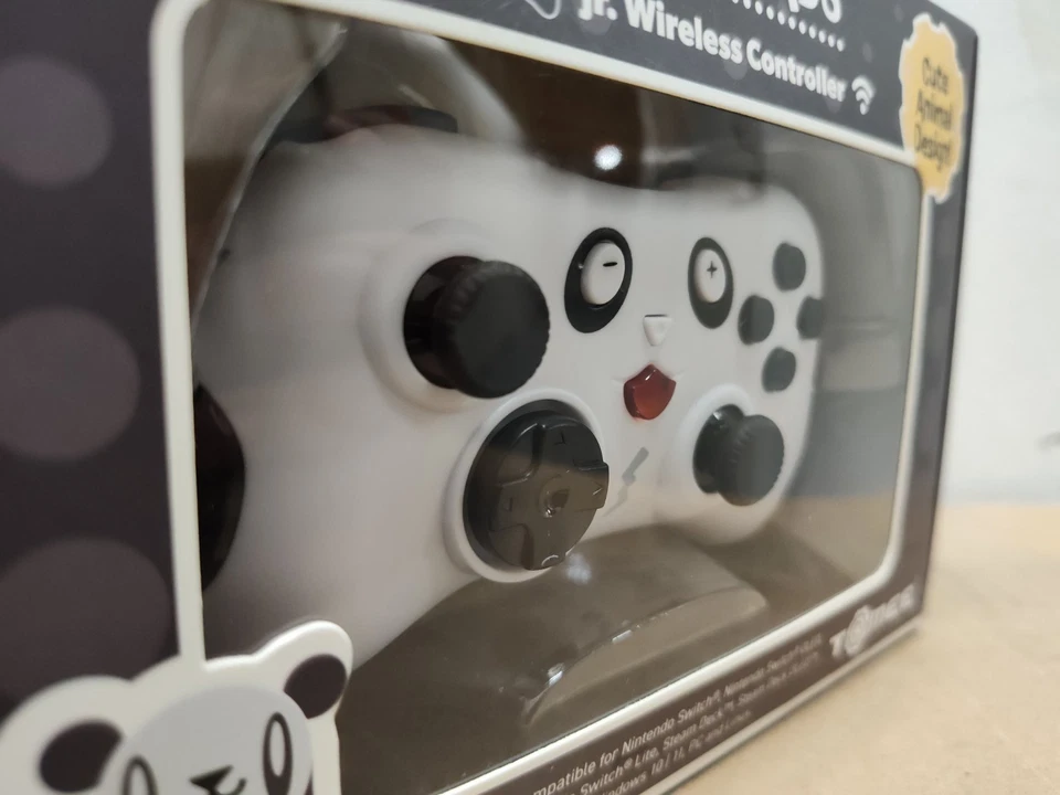Tomee Paw Pads Panda Themed Nintendo Switch Windows PC Kids Wireless Controller - Image 4 of 4