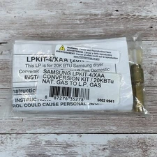 New Factory Certified LPKIT-4/XAA Samsung LP Conversion Kit Gas Dryer 20KBTu