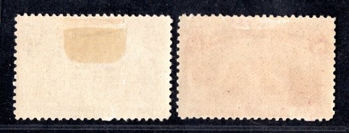 US 1893 COLUMBUS SCOTT #236-237 MINT ORIGINAL GUM HINGED - Picture 2 of 2