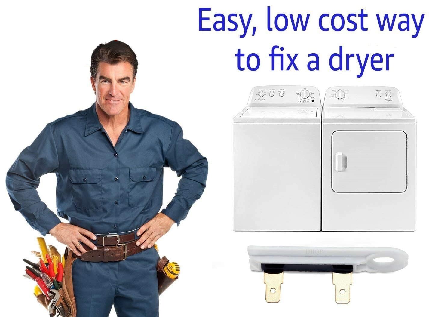 G4AP0500 TF 091C Dryer Thermal Fuse (3 PACK) 3392519 Whirlpool Kenmore Maytag eBay