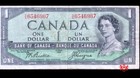 1954 Bank Of Canada 1$ Beattie/Coyne Devil Face S/A6546967 - VF -