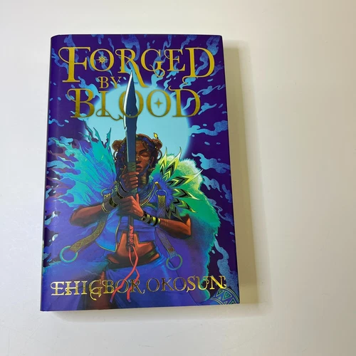 Fairyloot Exclusive Forged By Blood by Ehigbor Okosun SIGNED Stenciled Edges