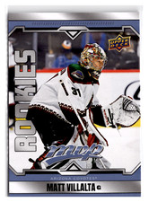 2024-25 Upper Deck MVP Rookies Matt Villalta #231 Arizona Coyotes