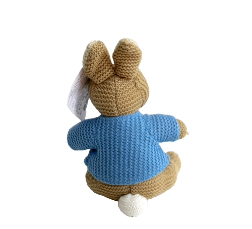 The World of Beatrix Potter Knit Peter Rabbit Plush Stuffed Animal 8" NWT - Picture 4 of 4
