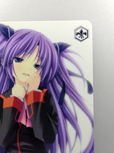 "Little Busters ""Sasami Sasasegawa"" W06-030 R 2008 blanco negro jcc Japón envío directo - Imagen 2 de 10