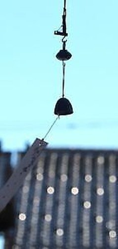 Furin Japonés Viento Campana Timbre Nanbu Hierro Fundido Tekki Japanjizai Kake S - Imagen 2 de 3