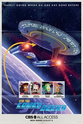 Star Trek Lower Decks Poster 20x30'' TV Series Animation 2020 From USA