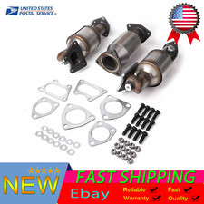 Catalytic Converters Set For 2005-2008 Honda Pilot 3.5L 45106-45107-45108 OBD II