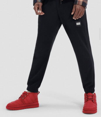 NIB UGG Men's Neumel LTA Quilted Chukka Boot - 1136611 - Samba Red