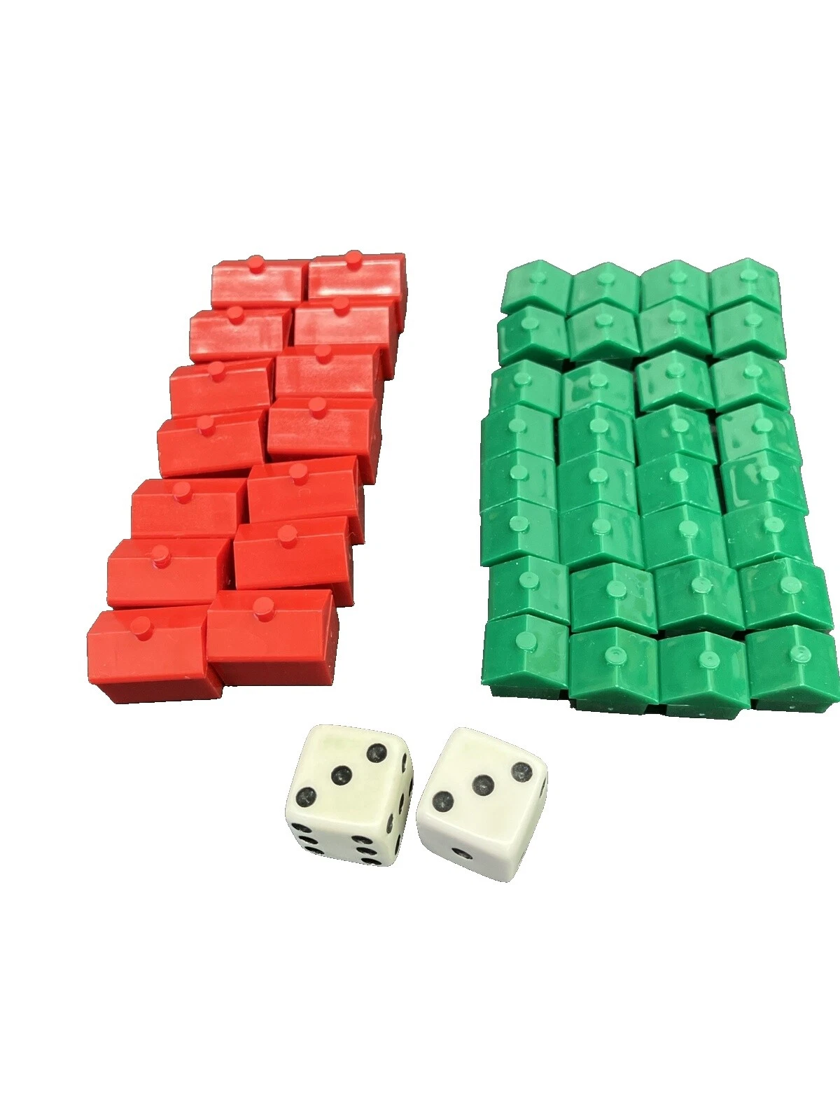 Juego de Mesa de Dados Parker Brothers piezas y piezas