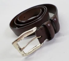 Will Leather Goods Artisan Belt 42 44 Naked Vegetable Tanned Brown 60042