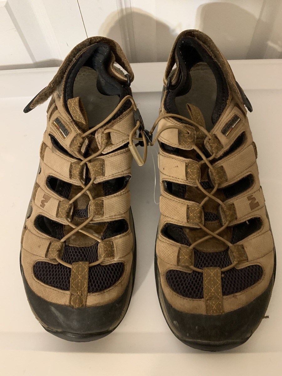 Merrell Continuum Sport Sandals Mens 11.5 Brown Hiking Water Shoes Vibram Sole merrell continuum sandals products for sale | eBay main image 2