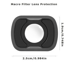 New Macro Len Pocket Camera Macro Filter Accessories f DJI Osmo Pocket 3 Camera