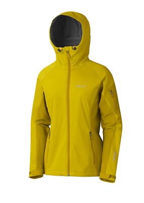 NEW! MARMOT ROM Jacket Women's XS Yellow Vapor/Green Mustard