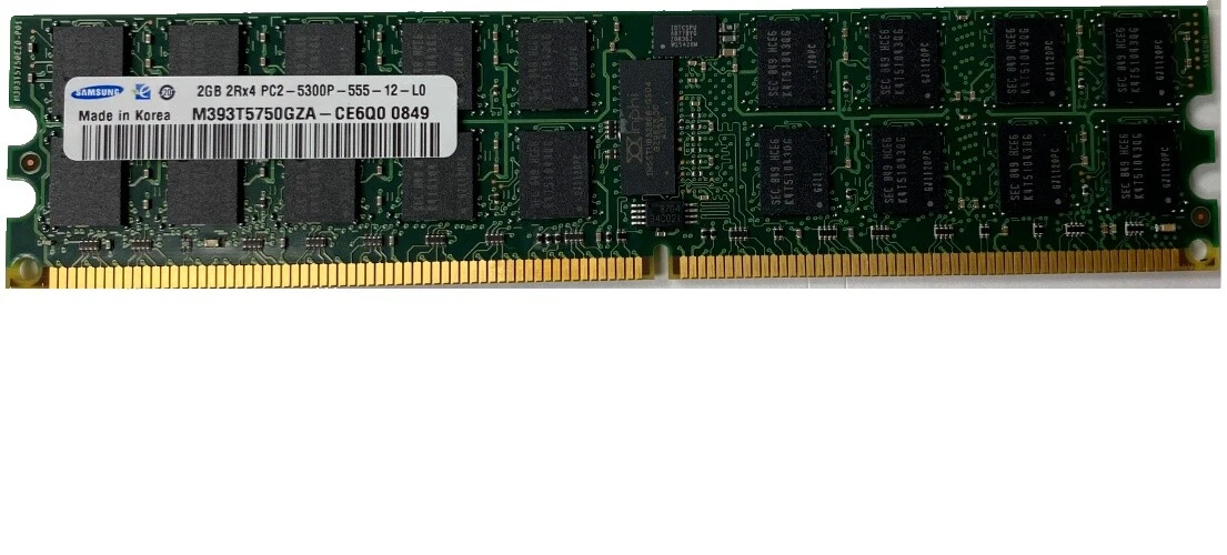 Servidor de Red Samsung DDR2 SDRAM Memoria (RAM)