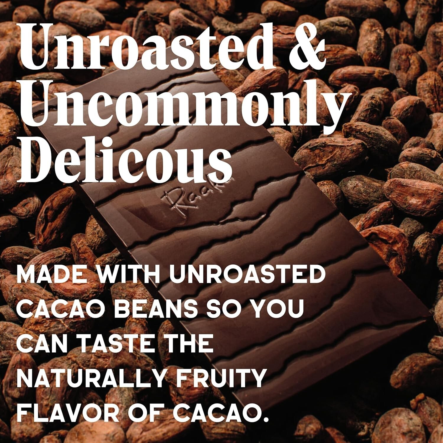 Organic Unsweetened Cacao Powder with Rich Dark Chocolate Flavor NEW