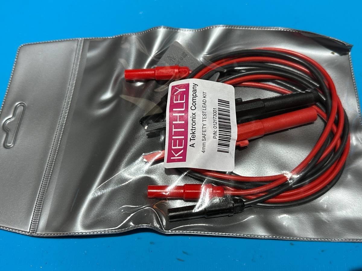Keithley 8608 High Performance Safety Clip-on Test Leads