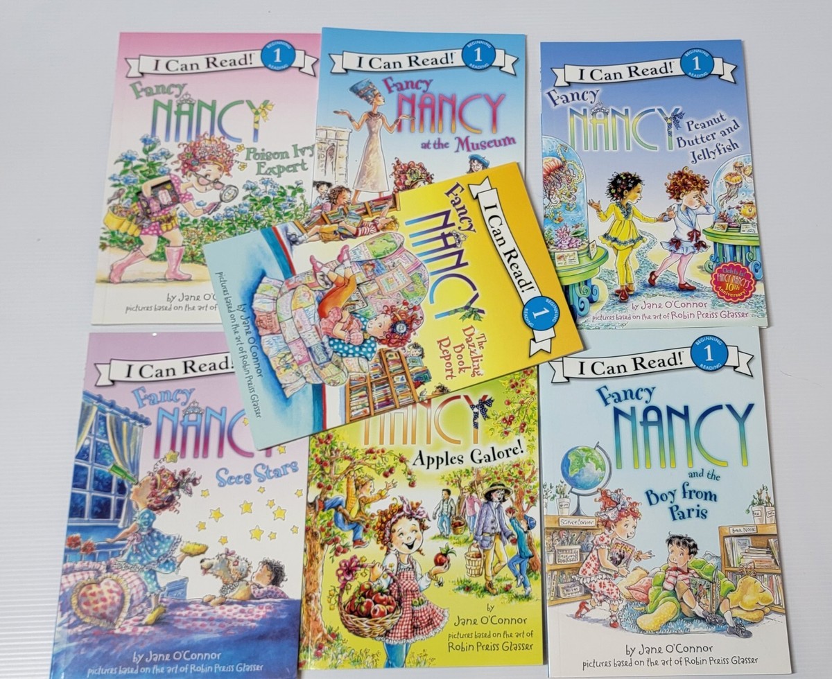 Fancy Nancy I Can Read Books Beginning Reading 1 - Lot Of 7