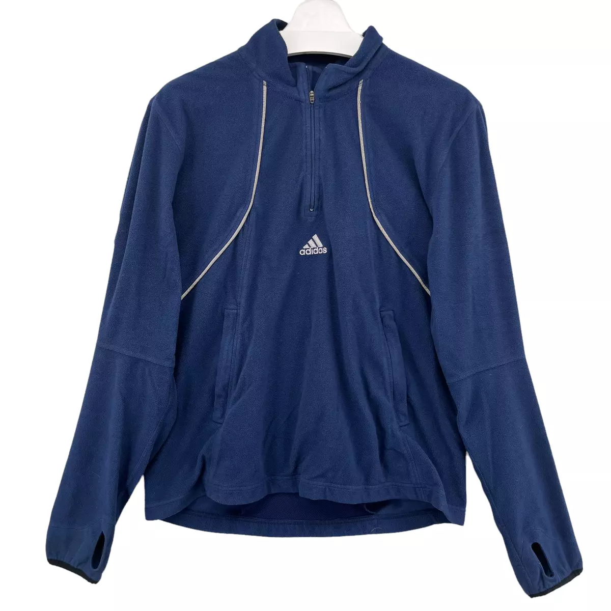 Adidas Climawarm Pullover Sweatshirt 1 2 Zip Womens Medium Thumb