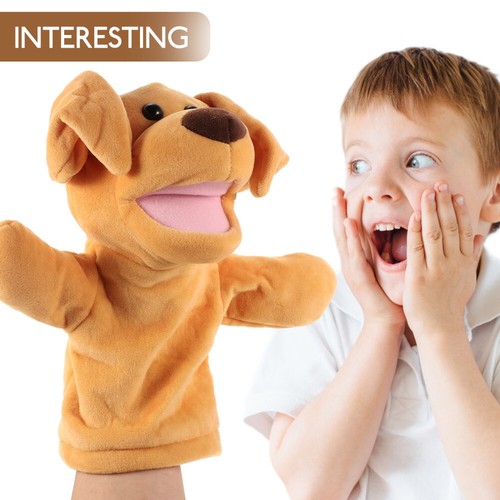 Tierpuppe Spielzeug Kind Kleinkind Puppen Tiere für Kleinkinder Hand - Bild 7 von 12