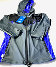 New Aqua Lung Women's Zipped Hooded Rashguard Jacket Purple/Grey - Size M-660509
