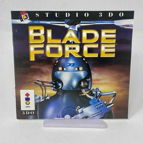 Blade Force (3DO, 1995) Complete in Case (B) - Picture 10 of 11
