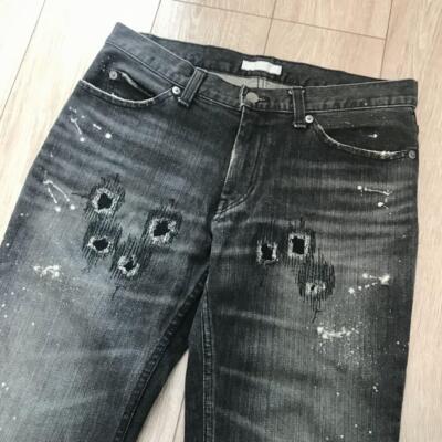 Number Nine 01Aw Original Grunge Denim size 1 W32 Vintage Number Nine 01Aw Original Grunge Denim size 1 W32 Vintage