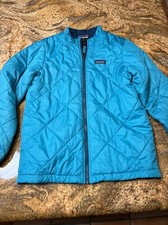 Patagonia Nano Puff Quilt Jacket  Boys Kids Sz XL 14 Euc