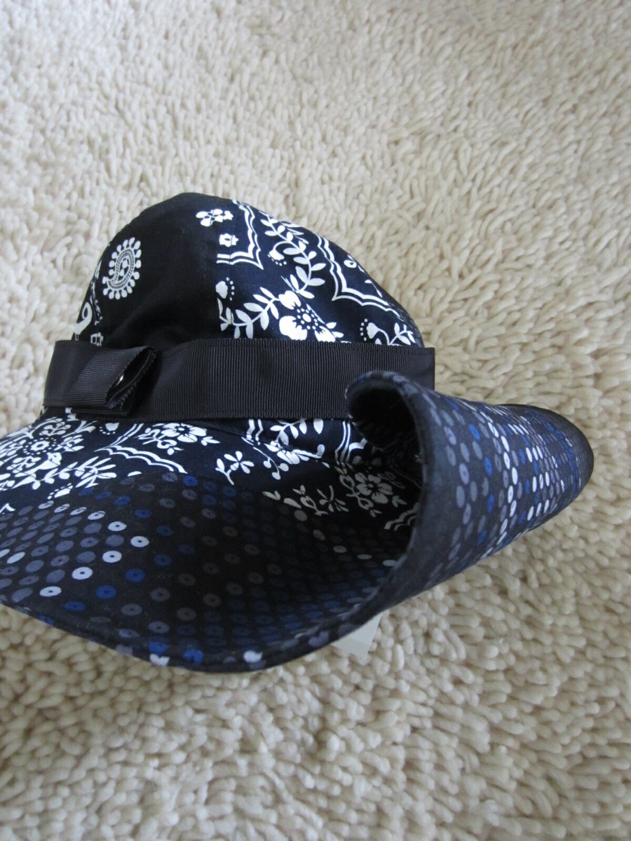 Sacai x Hank Willis Thomas Foldable Wide Brim Hat Sz 3